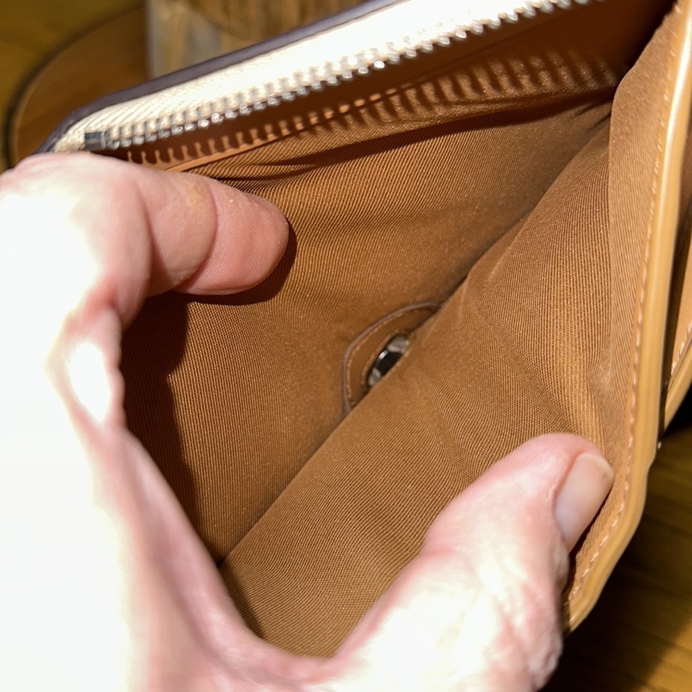 *RARE* NWT COACH Guang Yu Rexy Small Zip Around Wallet - Picture 14 of 16